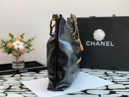 C* 22bag garbage bag♥ Black Golden Lotus