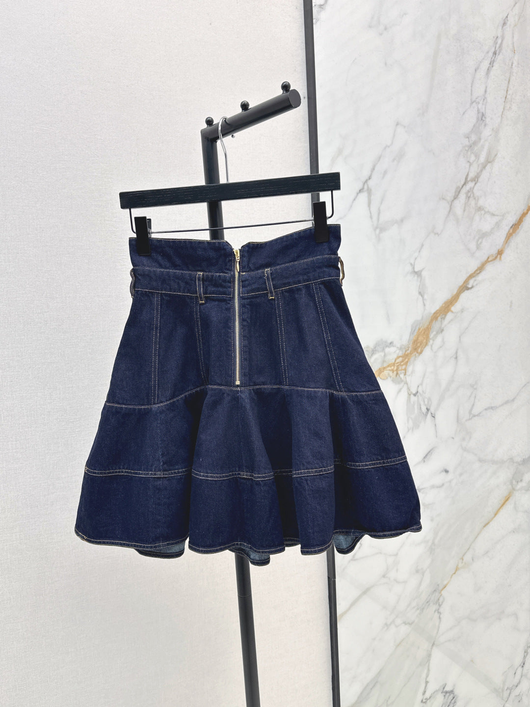 Zimm New Short denim skirt