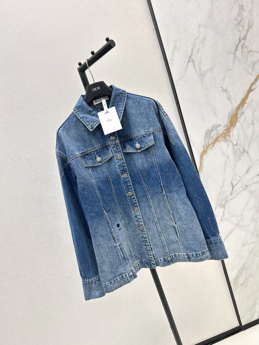 CD New printed denim jacket