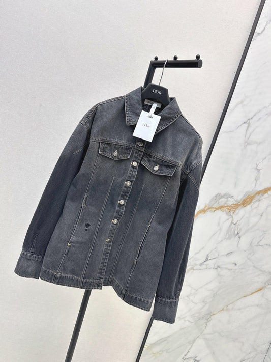 CD New printed denim jacket