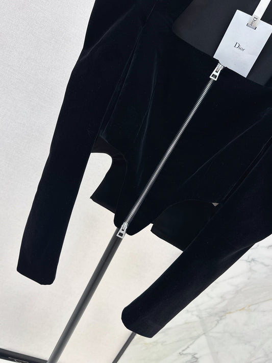 CD New Square collar short coat