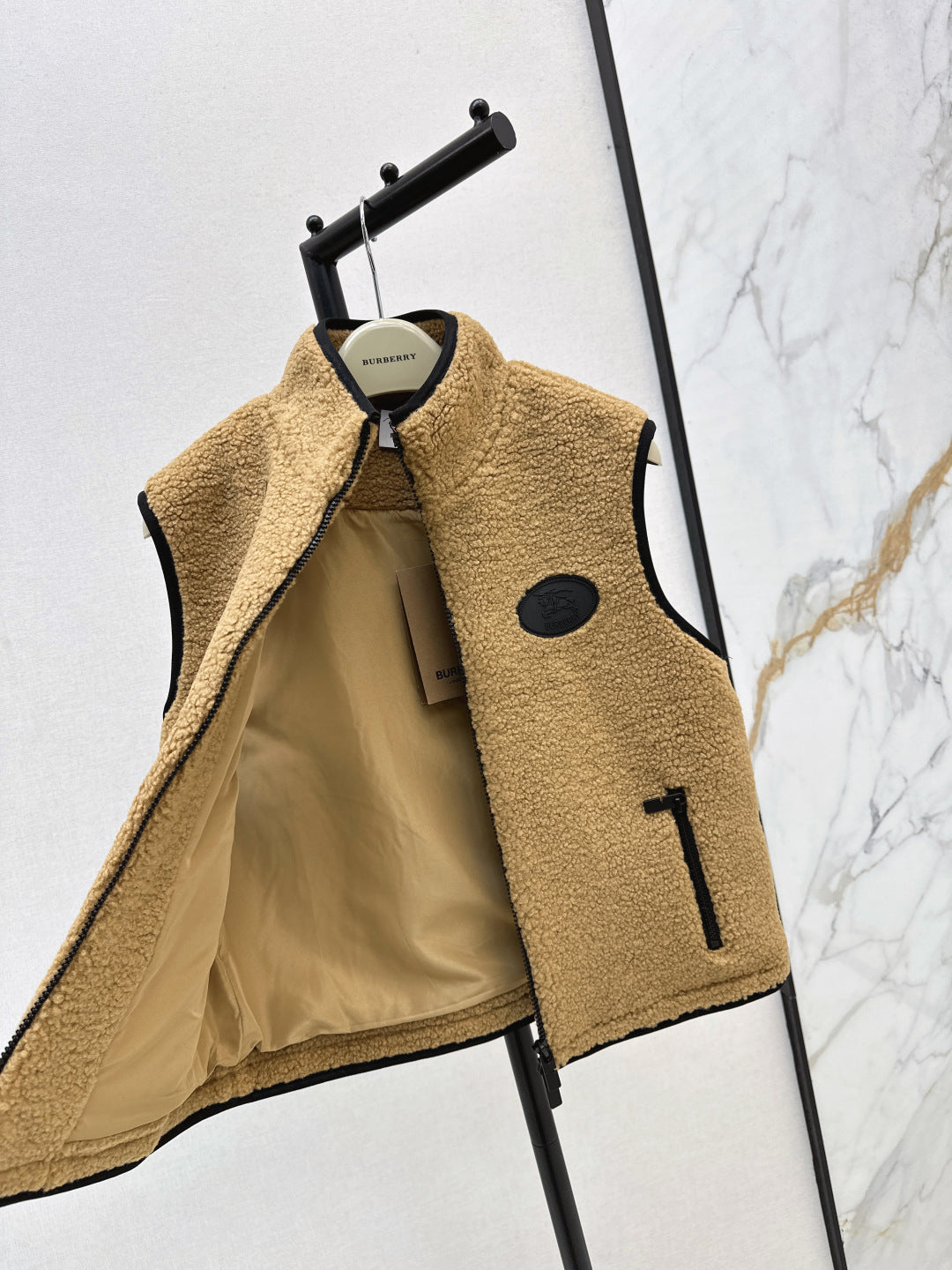 Bur New Teddy Bear Stand Collar Vest