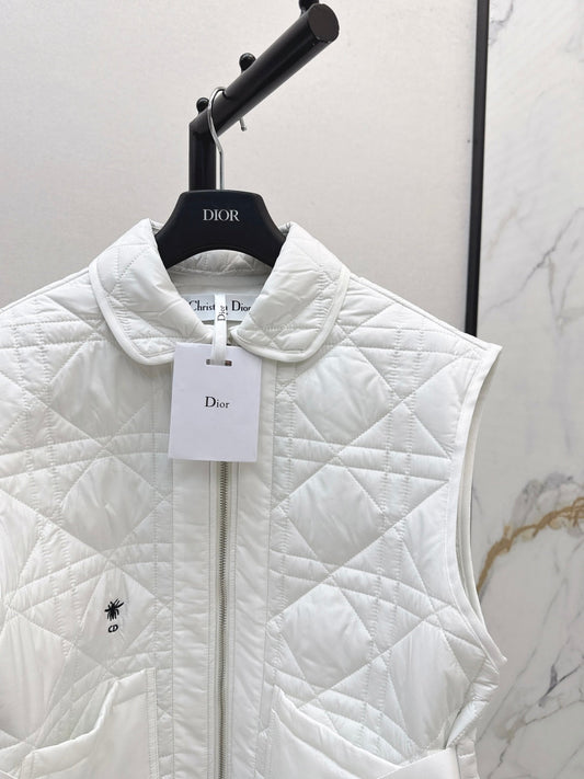 CD New Plaid vest jacket