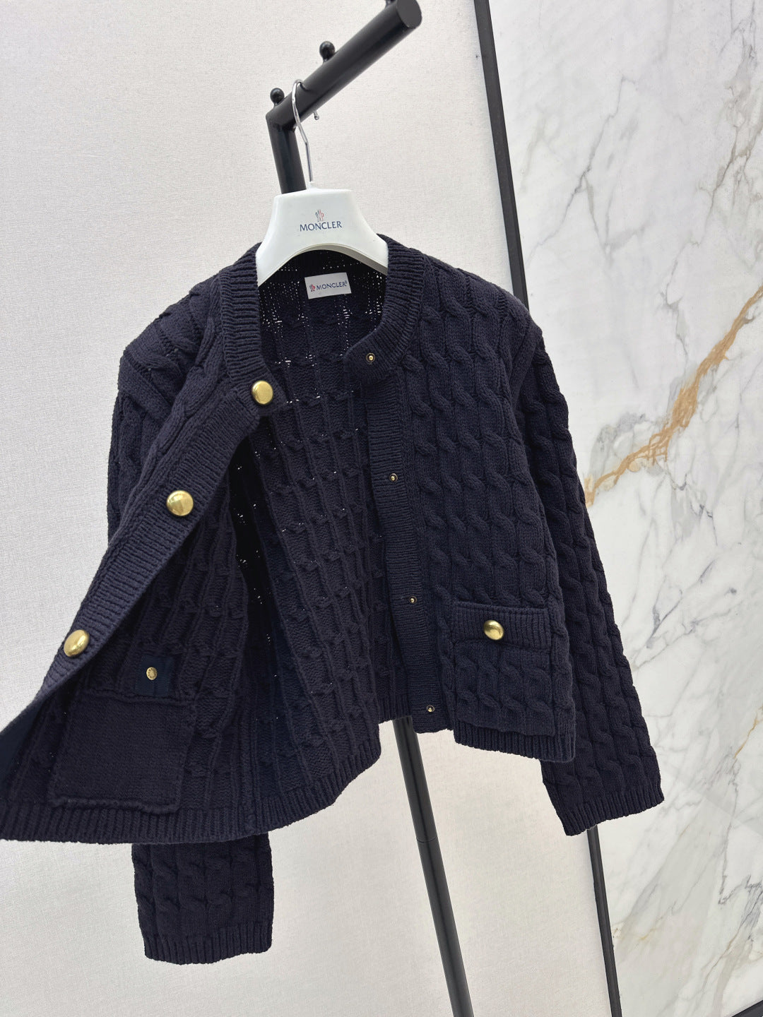 Monc New Crew neck cardigan