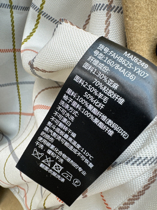 Loro New stand collar coat