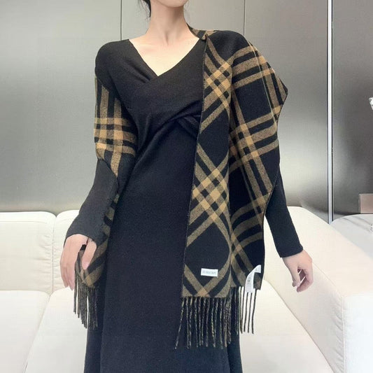 Bur classic cashmere scarf