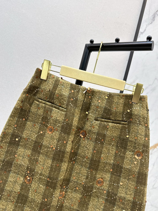 Miu NEW sequin skirt