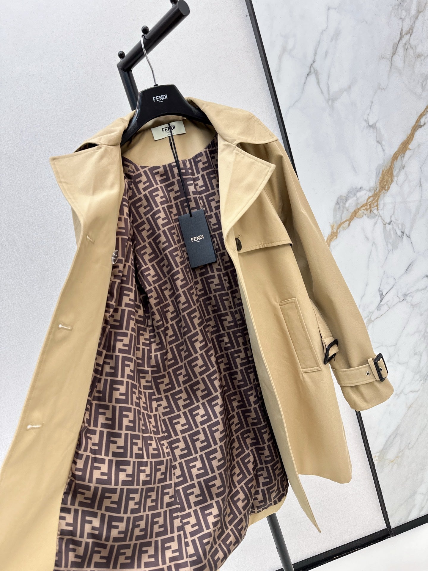 Fend NEW belted jacket