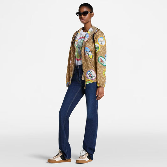 Louis NEW Letter Hoodie Jacket