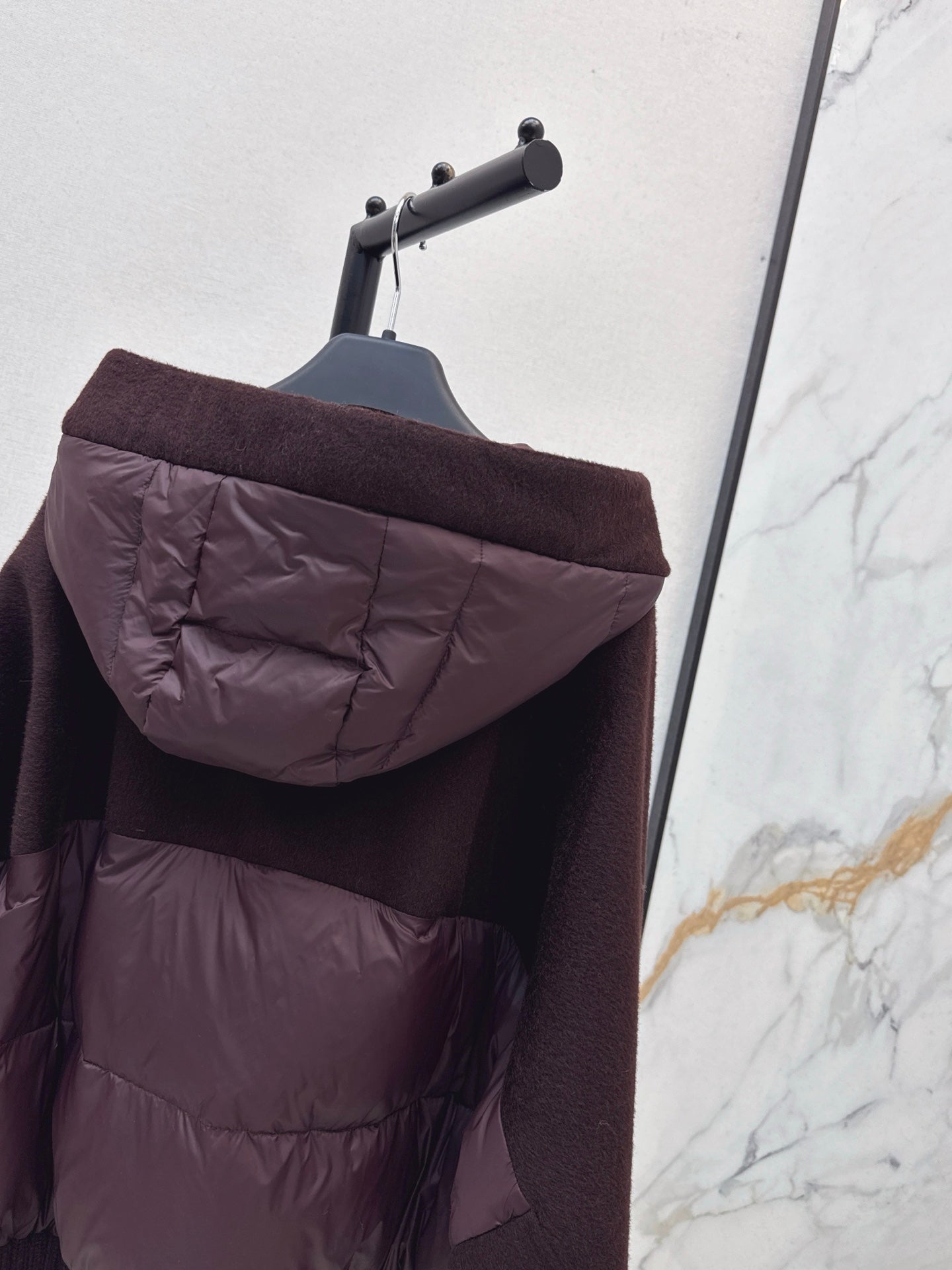 Max NEW wool hooded jacket