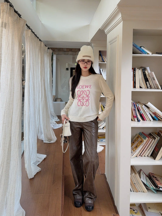 Loe NEW Embroidered sweater