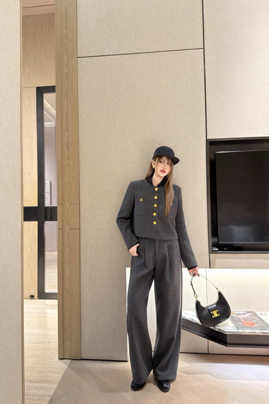 Ce1i NEW woolen suit