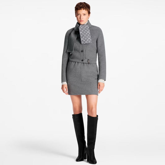 Louis NEW Woolen jacket skirt set