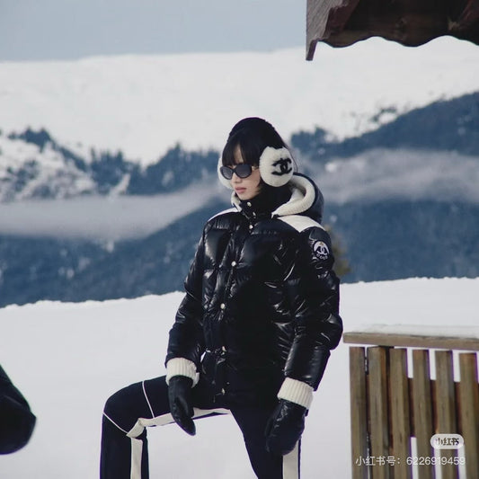 Chan NEW Hooded down jacket