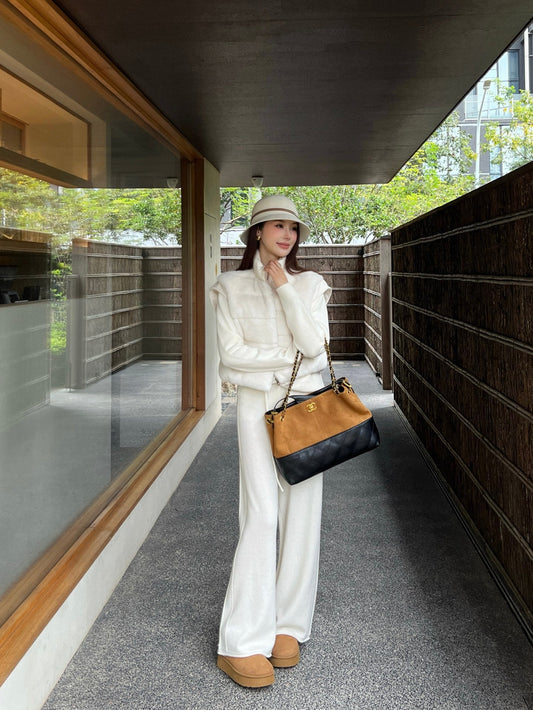 Brun NEW woolen down vest