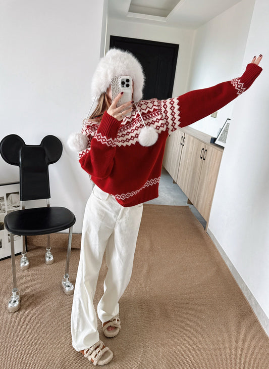 Ral NEW fair isle knit sweater