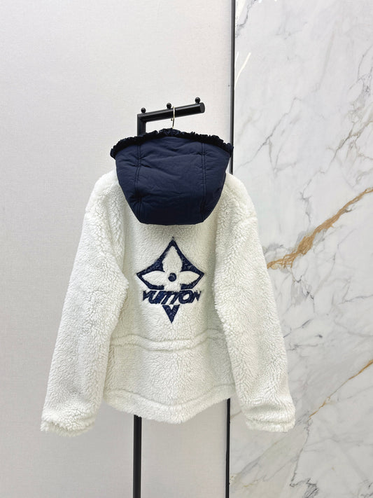 Louis NEW fleece hooded jacket