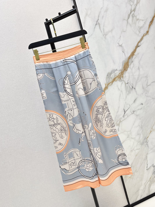 Herm NEW print straight pants