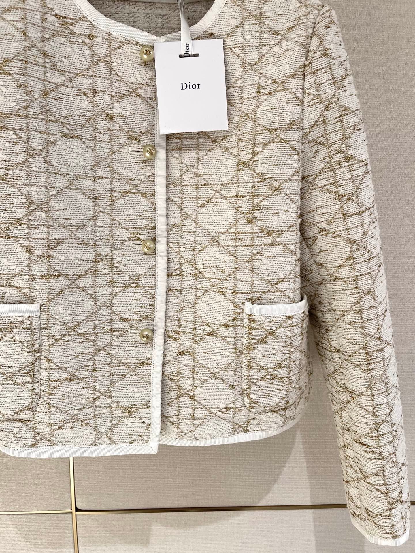 CD New Textured Fabric Jacket