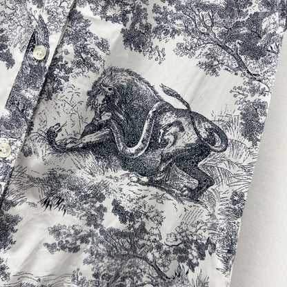 CD NEW printed sleeveless dress