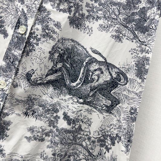 CD NEW printed sleeveless dress