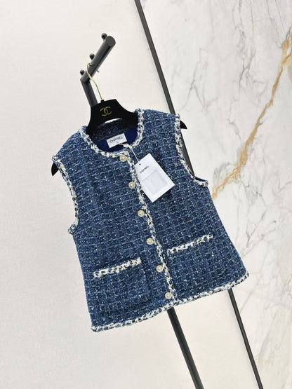 Chan NEW woven vest