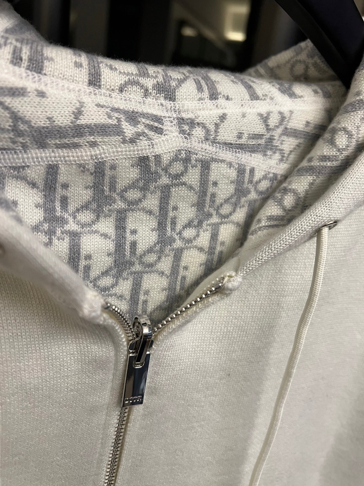 CD New Reversible Hooded Cardigan