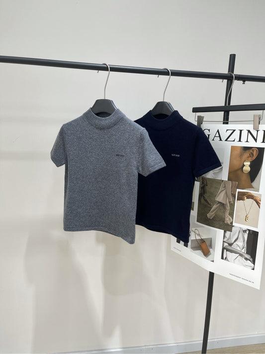 Miu New Knitted T-Shirt