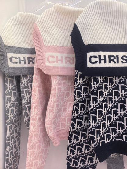 CD NEW Knitted Sweater Cardigan