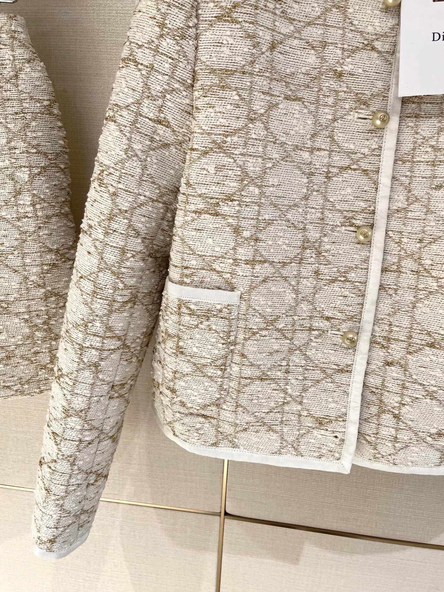 CD New Textured Fabric Jacket