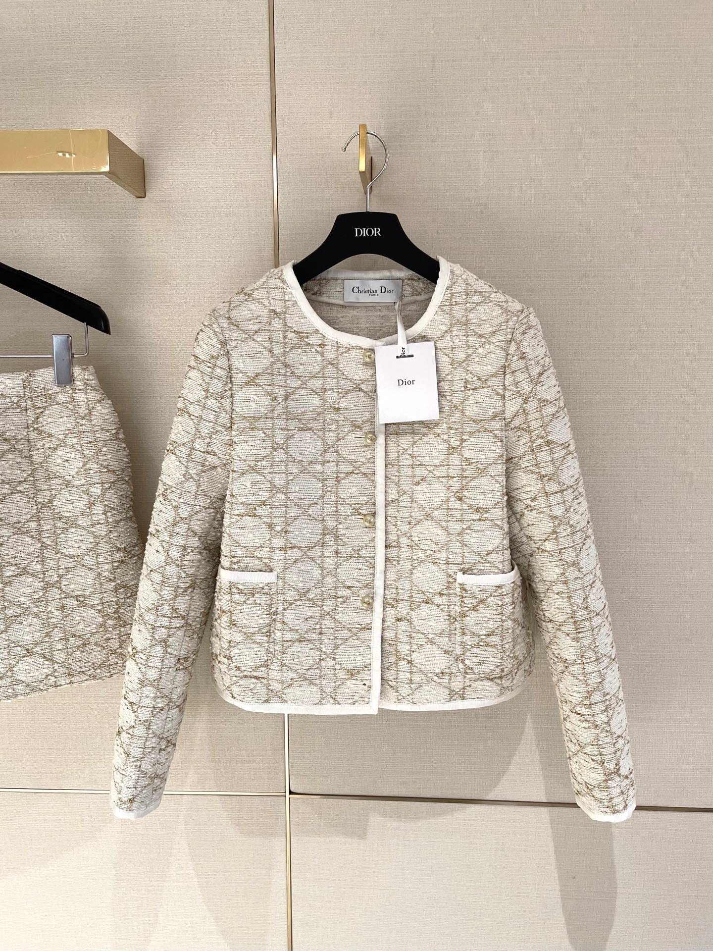 CD New Textured Fabric Jacket