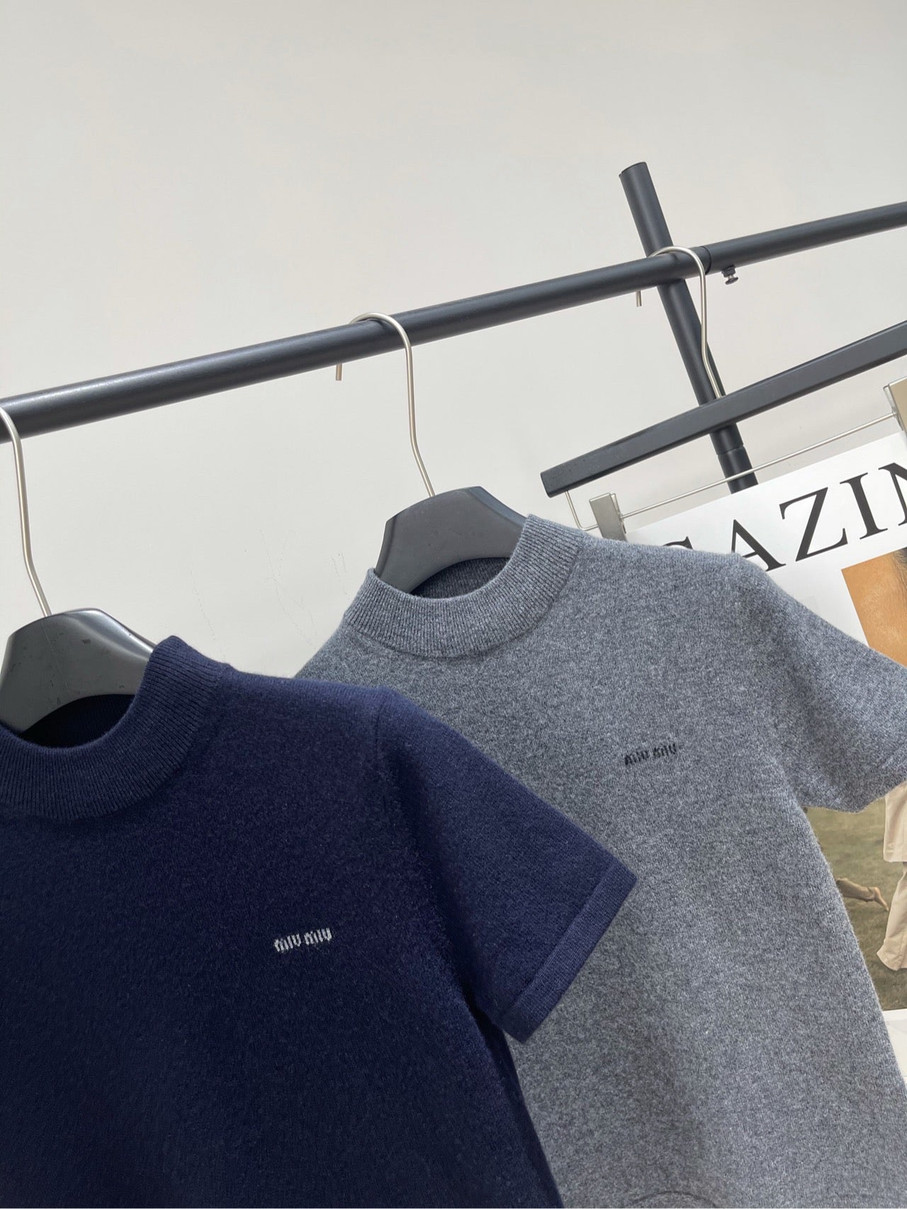 Miu New Knitted T-Shirt