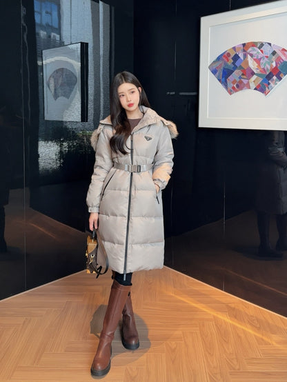 Pra New long down jacket