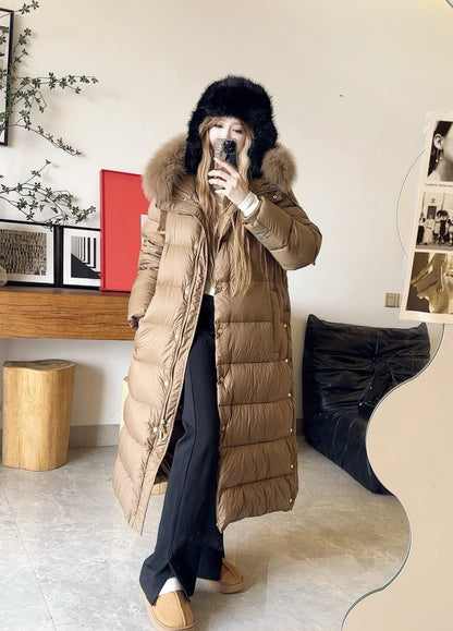 MAX New long down jacket