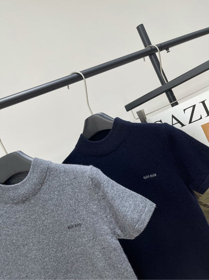 Miu New Knitted T-Shirt