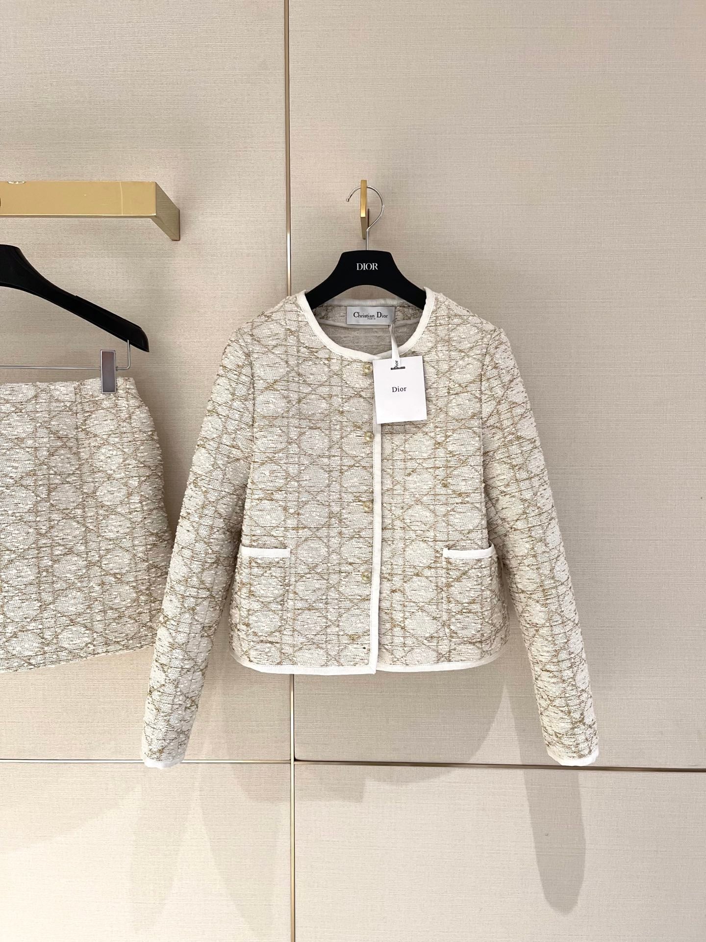 CD New Textured Fabric Jacket
