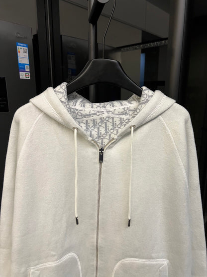 CD New Reversible Hooded Cardigan