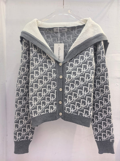 CD NEW Knitted Sweater Cardigan