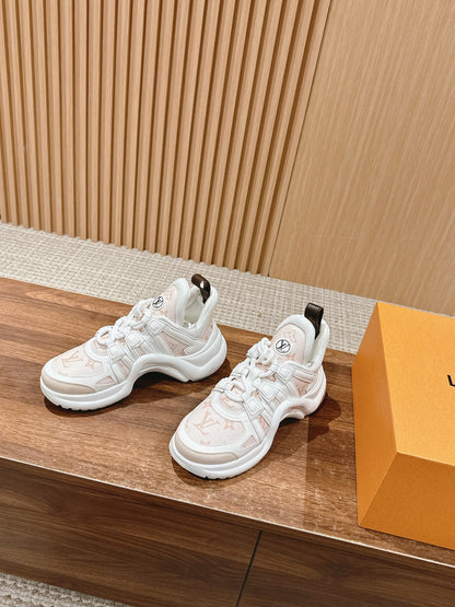 Denim series new color matching dad shoes