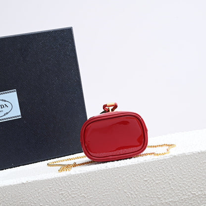 PD Patent leather mini-pouch