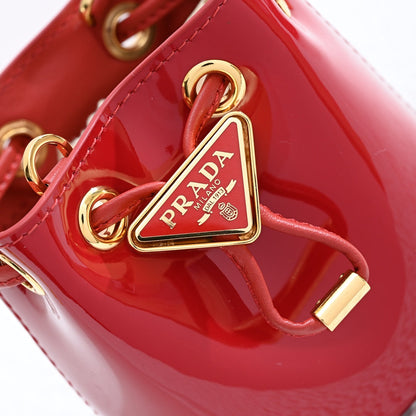 PD Patent leather mini-pouch