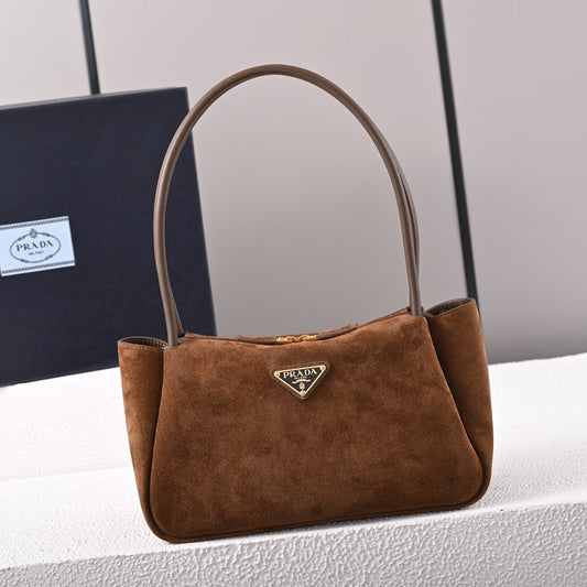 PD  Medium Nubuck leather handbag