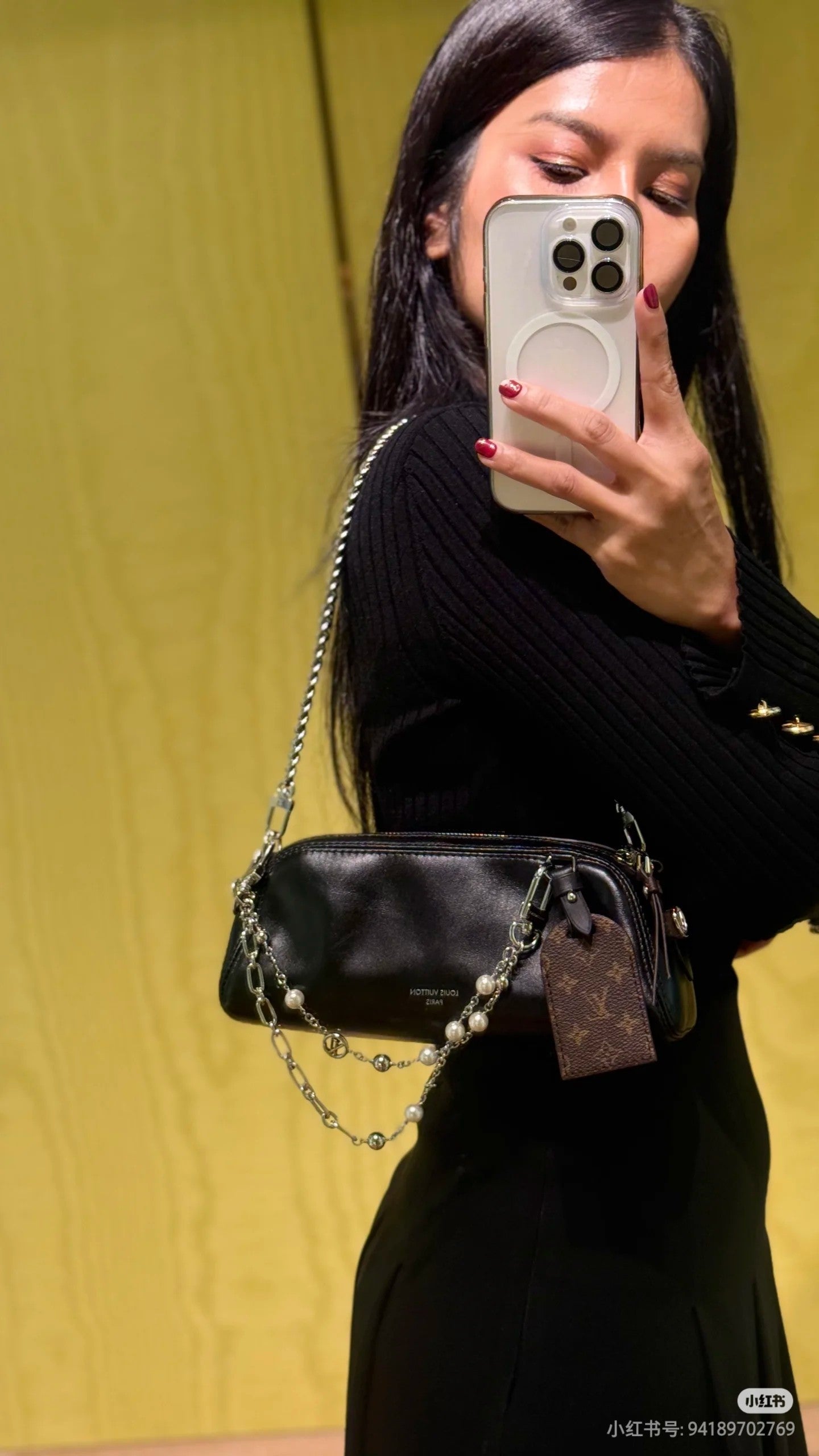 Louis*2025 New Product Black Bag