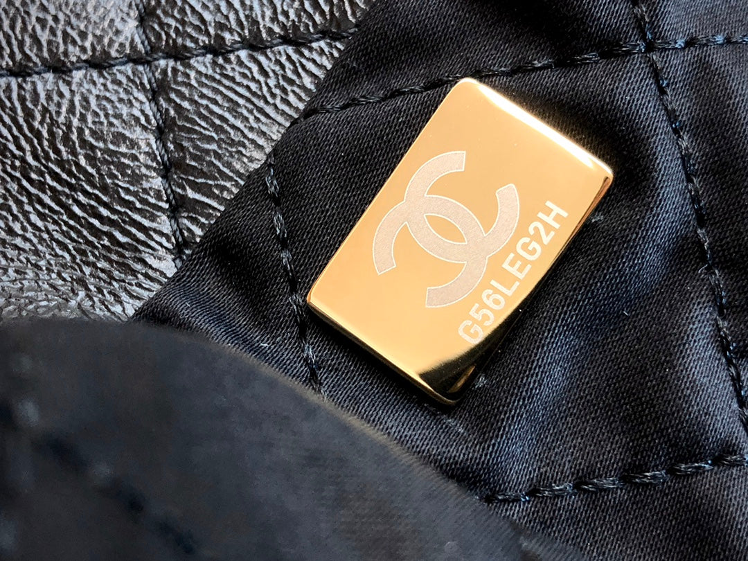 C* 22bag garbage bag♥ Black Golden Lotus