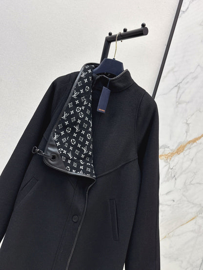 Louis 25fw Long cape coat