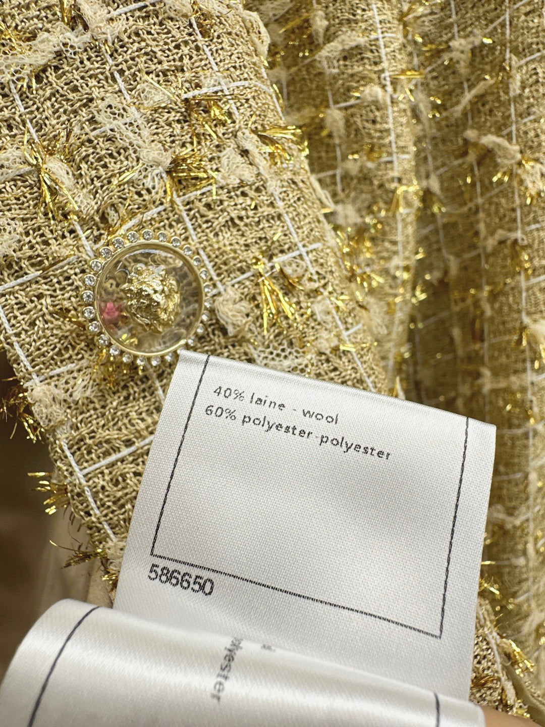 Chan 25fw knitting suit