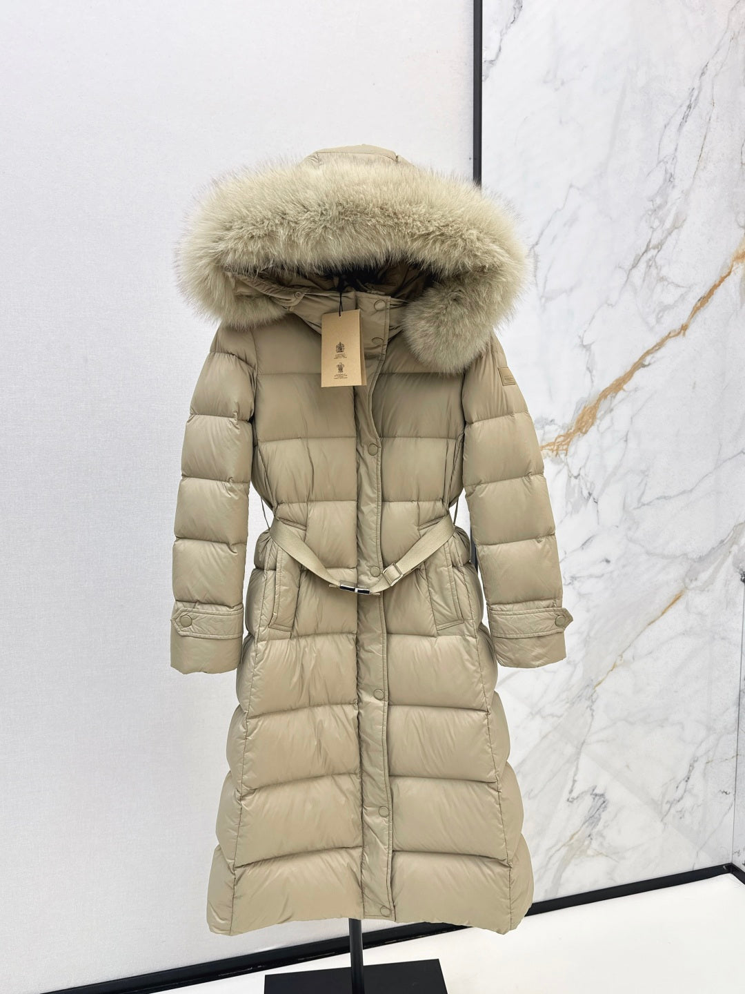 Bur 25fw long down jacket