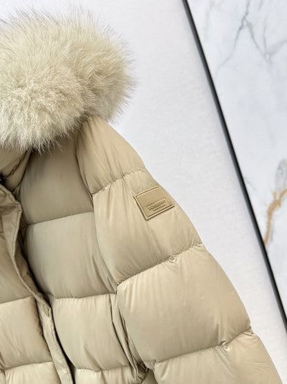Bur 25fw long down jacket