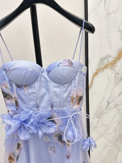 Zimm 25fw printed dress