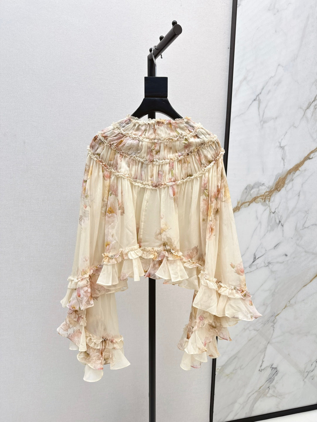 Zimm 25fw  embroidered shirt